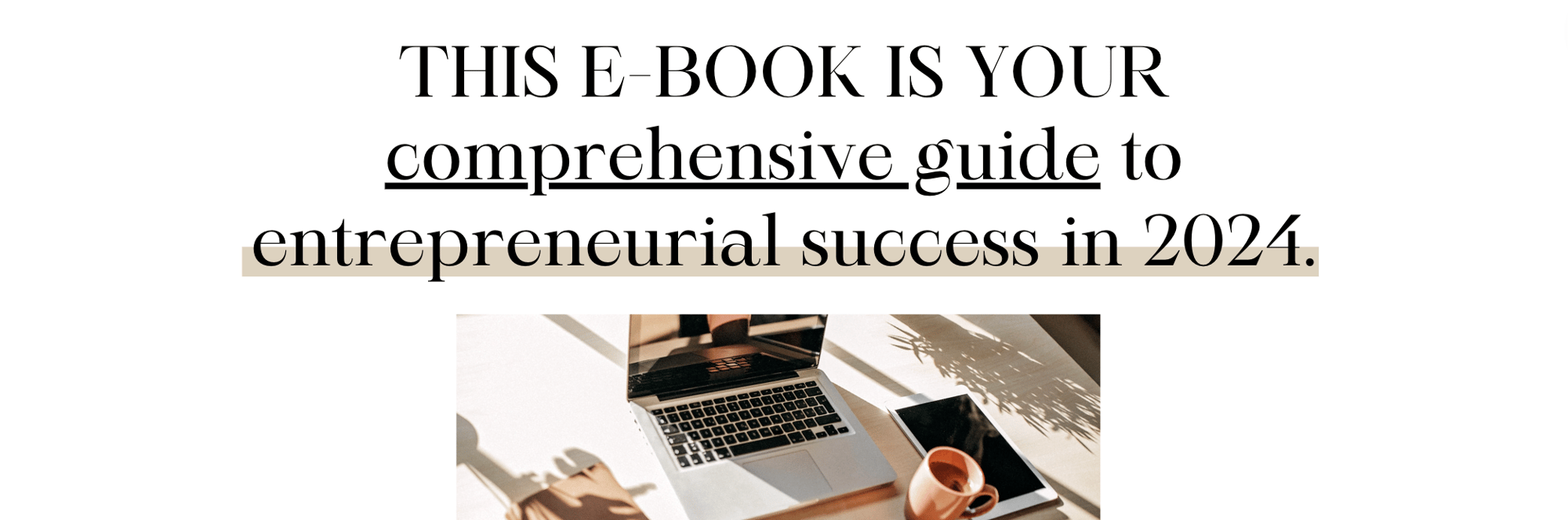 this e-book is your comprehensive guide to entrepreneurial success in 2024
